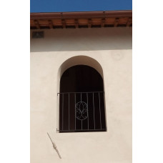 RINGHIERA in FERRO BATTUTO Personalizzata . Cod. 1043