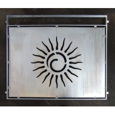 RINGHIERA in FERRO con disegno Laser Personalizzata . Cod. 1046