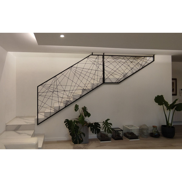 RINGHIERA in FERRO DESIGN Personalizzata . Cod. 1853