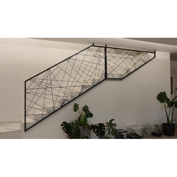 RINGHIERA in FERRO DESIGN Personalizzata . Cod. 1853