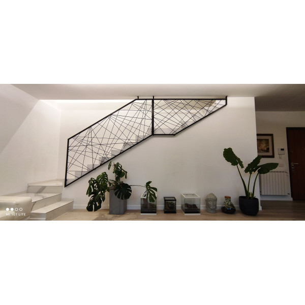 RINGHIERA in FERRO DESIGN Personalizzata . Cod. 1853