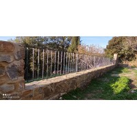 Wrought Iron RAILING. Personalised Executions. 1858