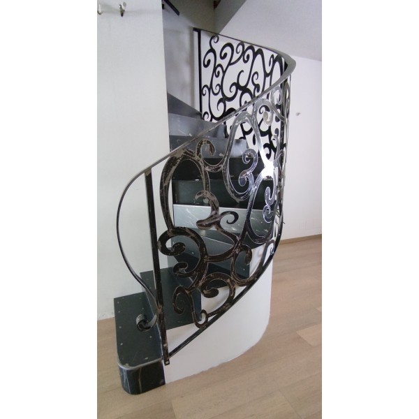 Iron RAILING with laser design. Personalised Executions. 1861