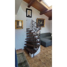 RINGHIERA in Ferro con disegno laser . Realizzazioni Personalizzate . cod. 1861 . Detrazioni fino al 50%.