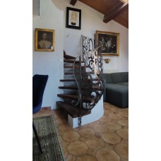 RINGHIERA in Ferro con disegno laser . Realizzazioni Personalizzate . cod. 1861 . Detrazioni fino al 50%.