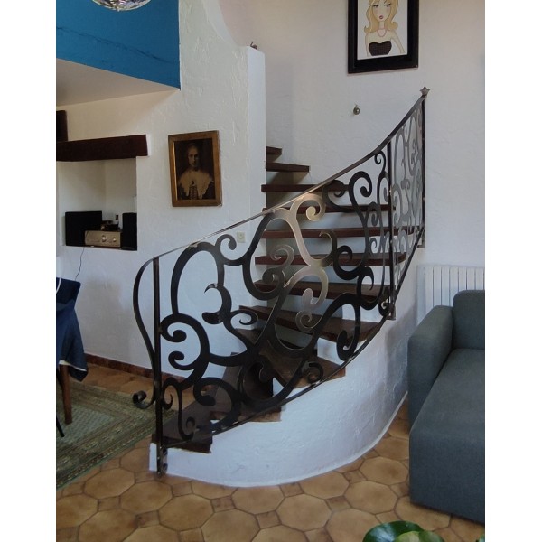 Iron RAILING with laser design. Personalised Executions. 1861