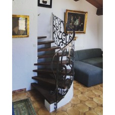 RINGHIERA in Ferro con disegno laser . Realizzazioni Personalizzate . cod. 1861 . Detrazioni fino al 50%.