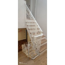 Iron RAILING with laser design. Personalised Executions. 1865
