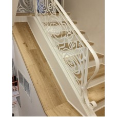Iron RAILING with laser design. Personalised Executions. 1865