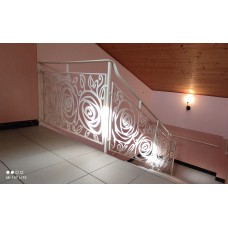 RINGHIERA in Ferro con disegno laser . Realizzazioni Personalizzate . cod. 1865 . Detrazioni fino al 50%.