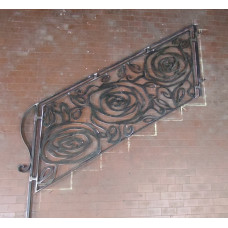 RINGHIERA in FERRO con disegno Laser Personalizzata . Cod. 1865
