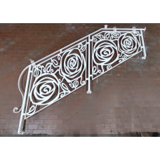 RINGHIERA in FERRO con disegno Laser Personalizzata . Cod. 1865