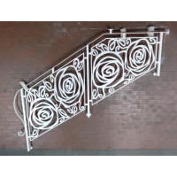RINGHIERA in FERRO con disegno Laser Personalizzata . Cod. 1865