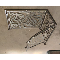 RINGHIERA in FERRO con disegno Laser Personalizzata . Cod. 1865