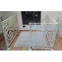 RINGHIERA in FERRO con disegno Laser Personalizzata . Cod. 1865