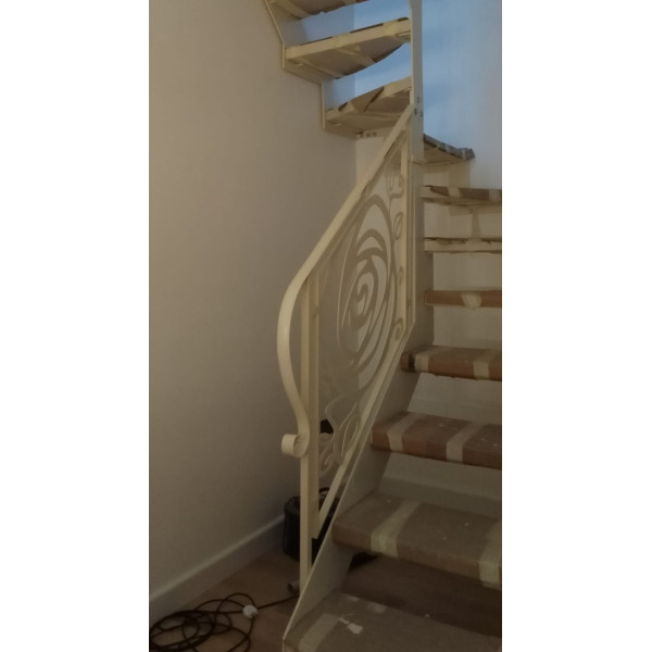 RINGHIERA in FERRO con disegno Laser Personalizzata . Cod. 1865