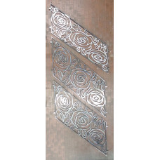 RINGHIERA in FERRO con disegno Laser Personalizzata . Cod. 1865
