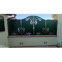 Iron RAILING with laser design. Personalised Executions. 1867