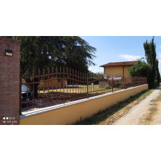 RINGHIERA in FERRO BATTUTO Personalizzata . Cod. 2150