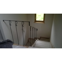 RINGHIERA in FERRO BATTUTO Personalizzata . Cod. 910