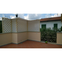 RINGHIERA in FERRO BATTUTO Personalizzata . Cod. 915