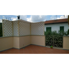 RINGHIERA in FERRO BATTUTO Personalizzata . Cod. 915
