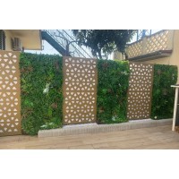 Iron RAILING with laser design. Personalised Executions. 919