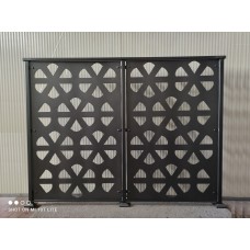 Iron RAILING with laser design. Personalised Executions. 919
