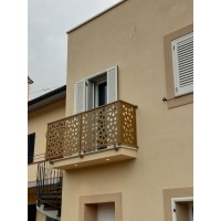 Iron RAILING with laser design. Personalised Executions. 919