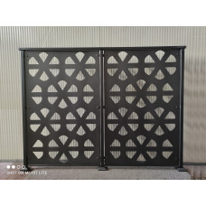 RINGHIERA in FERRO con disegno Laser Personalizzata . Cod. 919