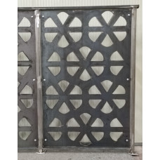 RINGHIERA in FERRO con disegno Laser Personalizzata . Cod. 919