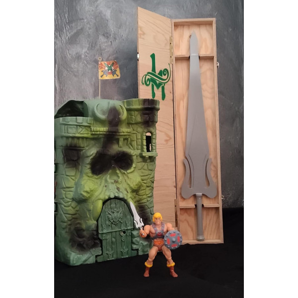 Spada del Potere di He-Man in Acciaio . Spada da Collezione . Cod. 1800