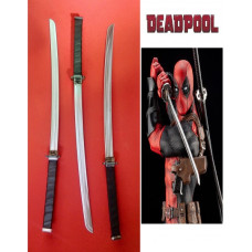 Spada Katana di Deadpool in Acciaio . Spada da Collezione . Cod. 1802