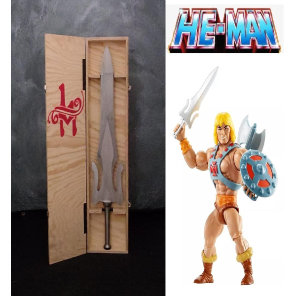 Spada del Potere di He-Man in Acciaio . Spada da Collezione . Cod. 1816