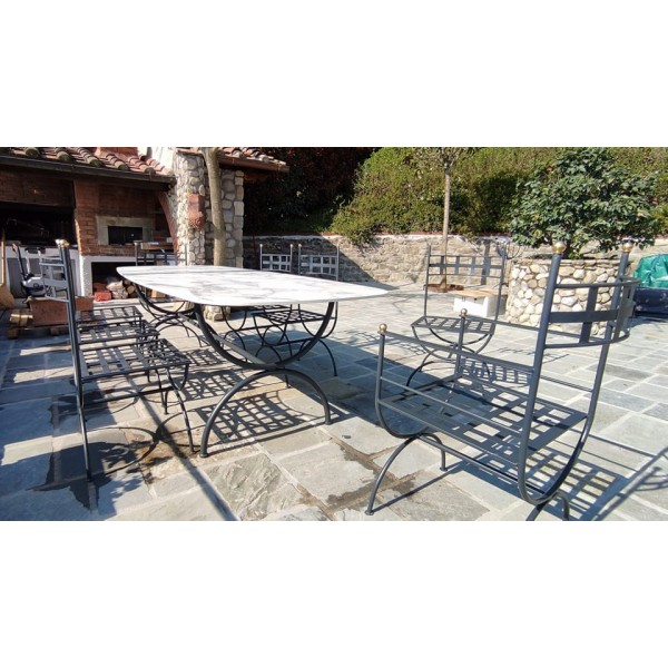 Table wrought iron. Coffee Table. Personalised Executions. 617