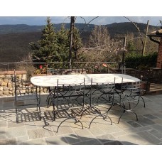 Table wrought iron. Coffee Table. Personalised Executions. 617
