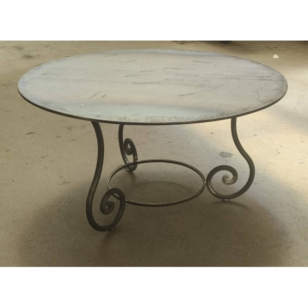 Table wrought iron. Coffee Table. Personalised Executions. 624