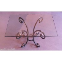 Table wrought iron. Coffee Table. Personalised Executions. 630
