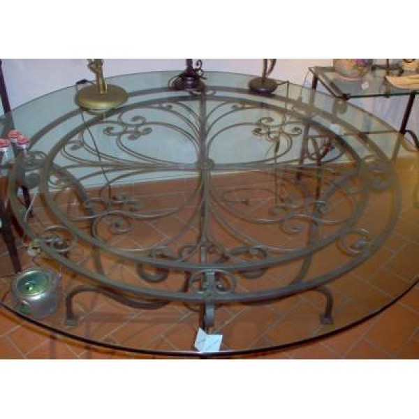 Table wrought iron. Coffee Table. Personalised Executions. 632