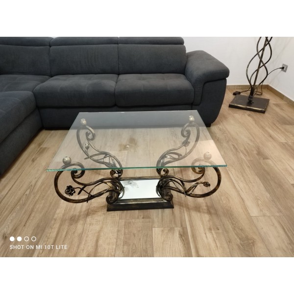 Tavolo Tavolino in FERRO BATTUTO . Realizzazioni Personalizzate . 634