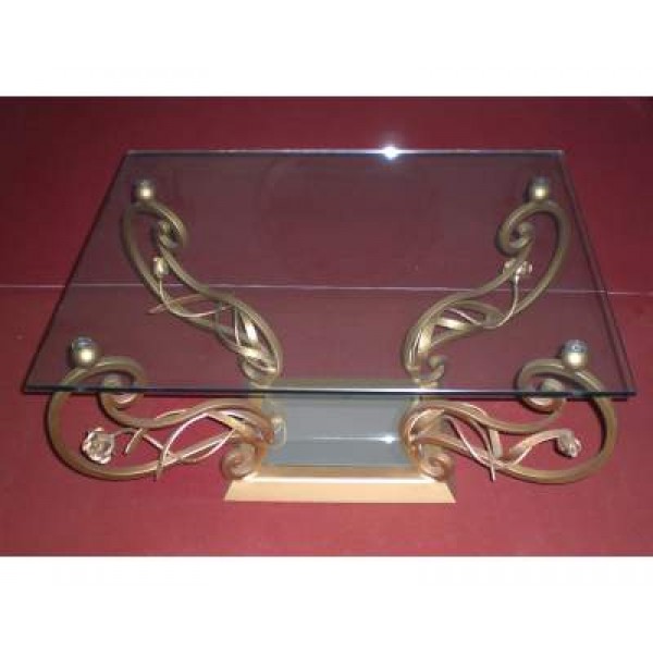 Table wrought iron. Coffee Table. Personalised Executions. 634