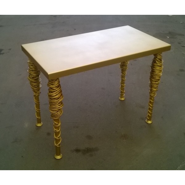 Table wrought iron. Coffee Table. Personalised Executions. 638