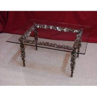 Table wrought iron. Coffee Table. Personalised Executions. 639