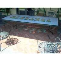 Tavolo Tavolino in FERRO BATTUTO . Realizzazioni Personalizzate . 654