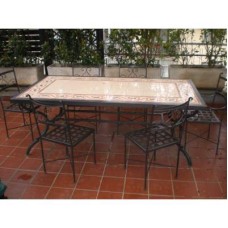 Table wrought iron. Coffee Table. Personalised Executions. 657