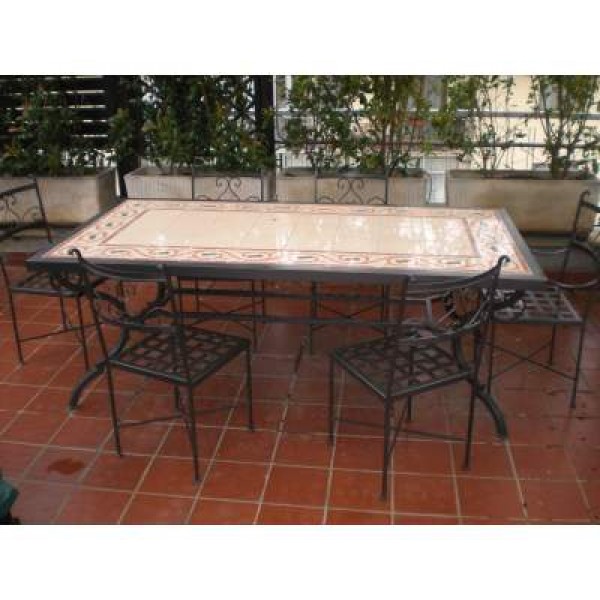 Tavolo Tavolino in FERRO BATTUTO . Realizzazioni Personalizzate . 657 