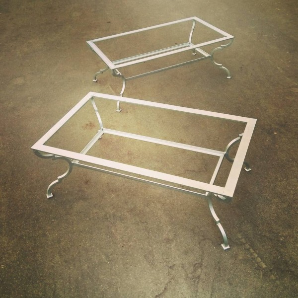 Table wrought iron. Coffee Table. Personalised Executions. 657
