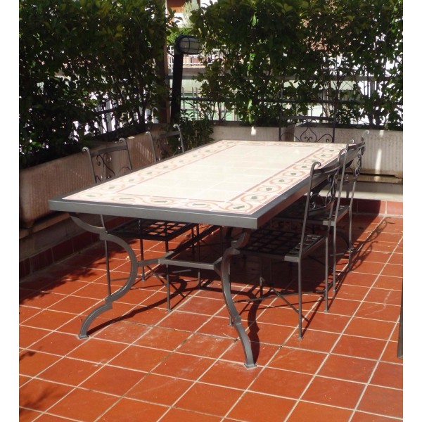 Tavolo Tavolino in FERRO BATTUTO . Realizzazioni Personalizzate . 657 