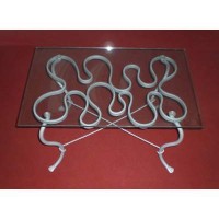 Coffee Table Wrought Iron. Cm 50 x 75. 663