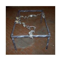 Coffee Table Wrought Iron. Cm 80 x 115. 666